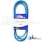 A & I Products Aramid Blue V-Belt (5/8" X 94" ) 14" x1.7" x1" A-B91K - alternate 1